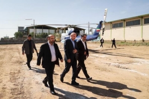 بازدید رییس مجلس از پروژه سیمان سمنگان خراسان شمالی&nbsp;