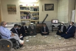 دیدار با خانواده های جانبازان به مناسبت ولادت حضرت عباس (ع) و روز جانباز