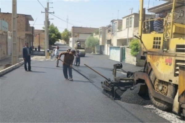 خیابان&zwnj;ها و معابر بجنورد آسفالت و بازسازی می شود