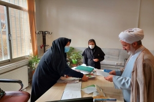 بازدید سرزده رئیس کل دادگستری خراسان شمالی از دادگستری بجنورد