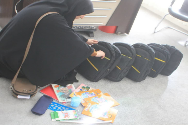 توزیع 1500 بسته نوشت&zwnj;افزار در مناطق محروم شیروان