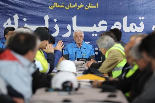 رزمایش زلزله و سیل در بجنورد