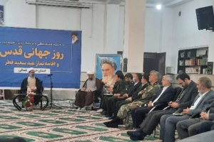 روز قدس روزه مبارزه با استکبار است/ فلسطین تنها نیست