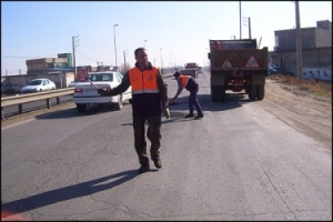 ۲۵ دستگاه پل و ابنیه در محورهای خراسان شمالی مرمت شد