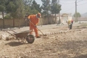 آغازعملیات احداث پارک محله درشهرک فرهنگیان بجنورد