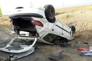 واژگونی 206 در بجنورد 2 نفر مجروح بر جای گذاشت