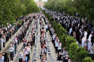 برپایی نمازعید سعید فطر در ۱۵ شهر خراسان شمالی