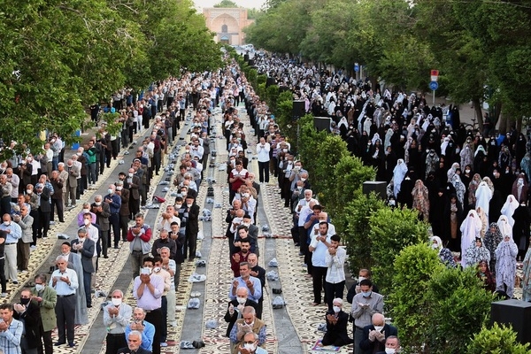 برپایی نمازعید سعید فطر در ۱۵ شهر خراسان شمالی